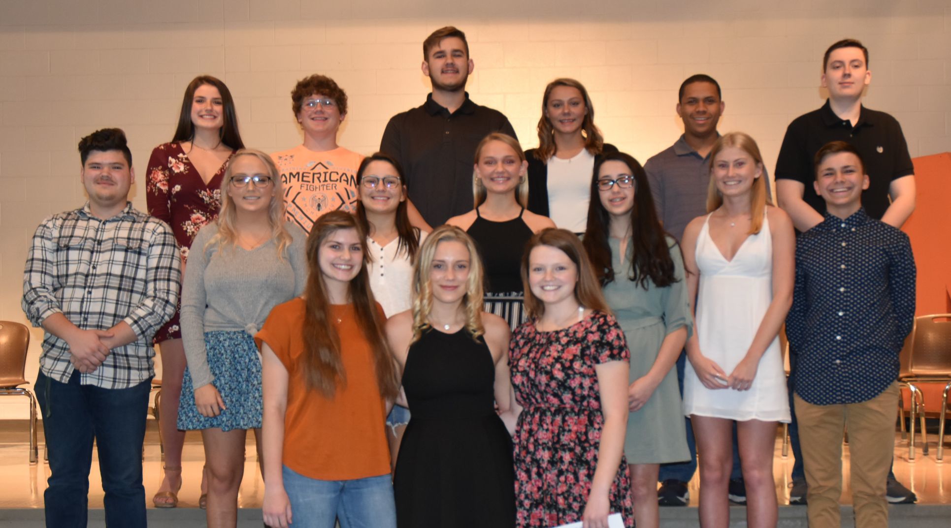Nelsonville-York National Honor Society inductees